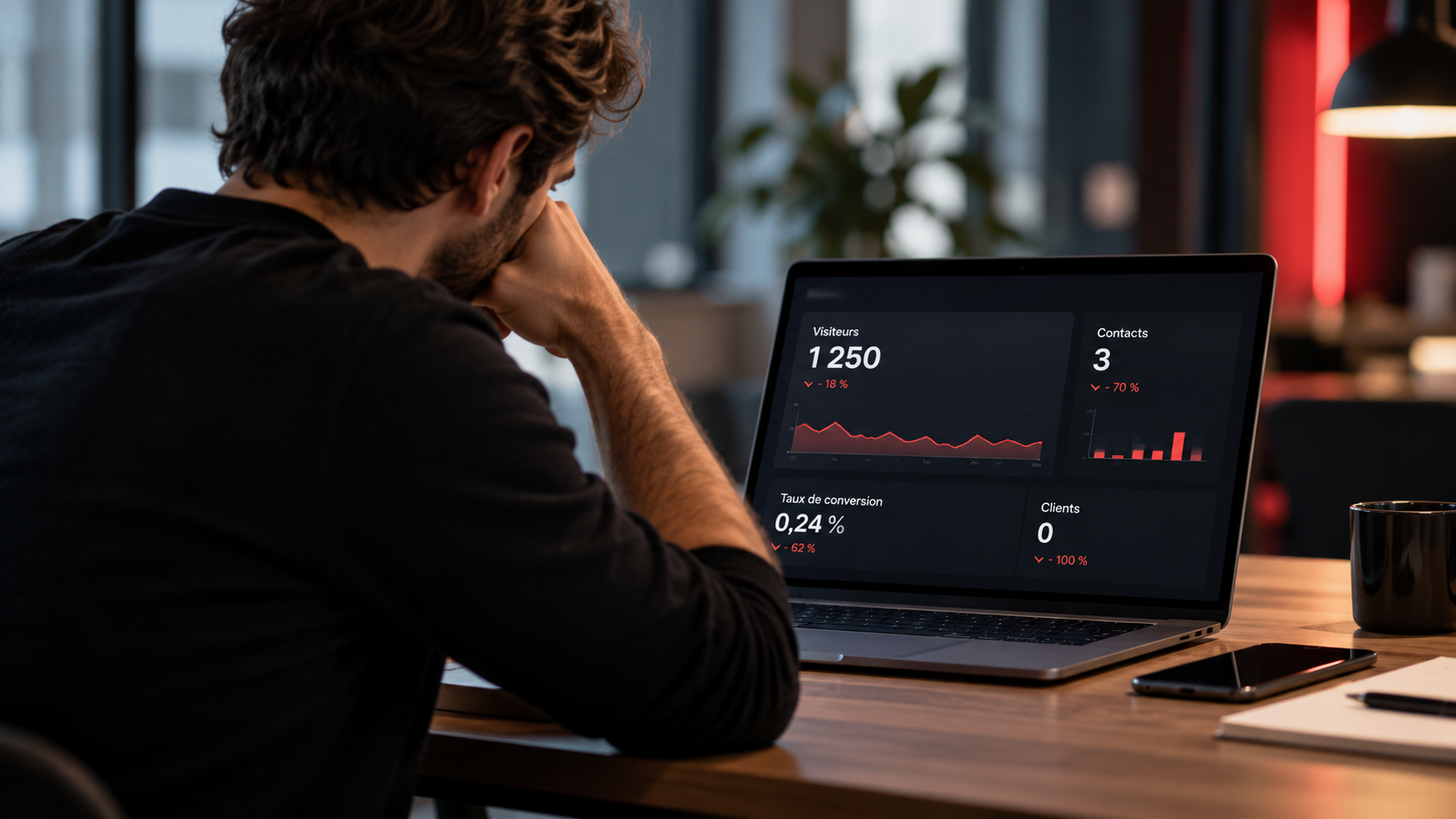 site internet qui ne rapporte pas de clients ? Votre site internet qui ne rapporte pas de clients vous inquiète ? Découvrez les signes qui permettent d'identifier ses limites avant d'envisager une refonte. Jérémie Bottollier Curtet Webdesigner Haute-Savoie.